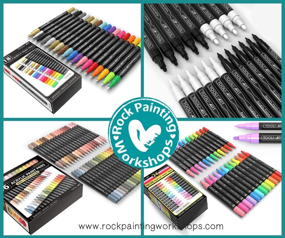 Tooli-Art Paint Pens  Rock Painting Workshops